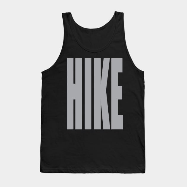 HIKE Big and Bold Text Tank Top by JDP Designs